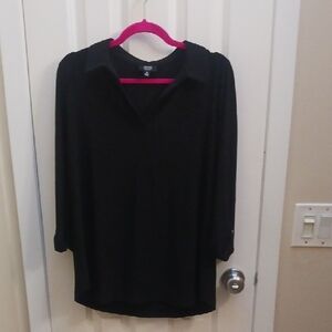 Jones New York Black Blouse
